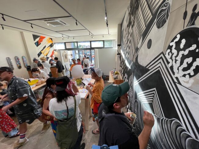 R7年一創会展、R4年現代美術展入賞者、国友博氏の静物画 R7年